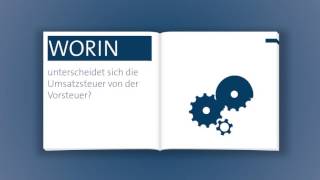 Die Umsatzsteuer USt und der Vorsteuerabzug einfach erklärt GRS Erklärvideo [upl. by Alysoun]