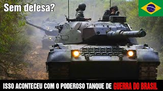 PÉSSIMA NOTÍCIA Tanque de Guerra Brasileiro LEOPARD 1A5 BR DEU RUIM [upl. by Radley]