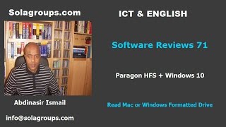 Software Reviews 71 Paragon HFS Windows 10 [upl. by Ocirled712]