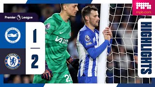 PL Highlights Brighton 1 Chelsea 2 [upl. by Annawoj935]