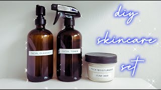 DIY Skincare Kit 2023  Homemade Skin Care Set [upl. by Attemaj]