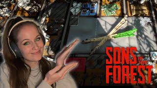 SONS OF THE FOREST  Folge 76🌲 Neue Pfeile für die Sammlung [upl. by Aihsas]