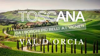 VAL DORCIA MONTALCINO PIENZATOSCANA I BORGHI PIÙ BELLI COSA VEDERE valdorcia toscana [upl. by Apicella]