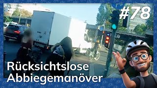 ↩️ Rücksichtslose Abbiegemanöver und Rotlichtraser – Berlin Cycling Diary 78 [upl. by Naillimxam]