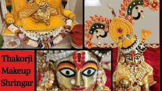 Thakorji Ka Shringar  Laddu Gopal Makeup [upl. by Boaten616]