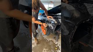 1967 Shelby GT500 Ford Fastback Mustang Wet Sanding [upl. by Veal]