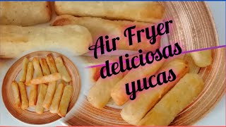 Air Fryer deliciosas yucas [upl. by Liman]