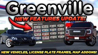 NEW BIG FEATURE UPDATE IN GREENVILLE  Greenville Future Updates IM BACK [upl. by Wil]