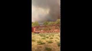 Okanogan Complex Fire Riverside Washington 81815  330pm [upl. by Ahseket]