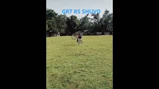 gr7 Rs Subbu Rock cycle stunt 🤟🤟🤟😡😡😡 [upl. by Ellimahs]