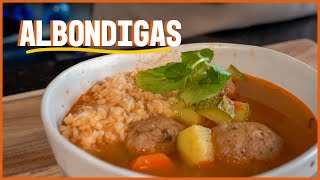 ALBONDIGAS EN CALDO CON MI MAMÁ [upl. by Nickerson424]