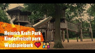 Heinrich Kraft Park  spielplatz Kinderfreizeit park Frankfurt 🥇 [upl. by Davine228]