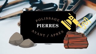 Polissage de pierres [upl. by Mell822]