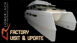 Longreach Powercat Factory Visit and Update [upl. by Ahsiyn]