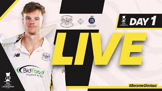 🔴 MATCHDAY LIVE  Gloucestershire v Middlesex  Day One  Vitality County Championship [upl. by Repard]