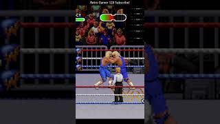 WWF Royal Rumble SNES Mr Perfect vs Mr Perfect Clone Cheat [upl. by Ssor]