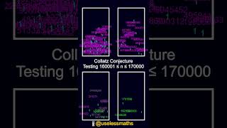 Collatz conjecture test 160001170000 [upl. by Shayna]