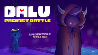 Dalv Boss Fight  Undertale Yellow PACIFIST ROUTE [upl. by Shaper]