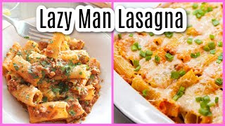 Lazy Man LasagnaEasiest Lasagna EVER [upl. by Basset435]