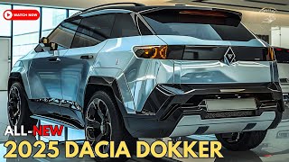 AllNew 2025 Dacia Dokker is Out Unbelievable Innovations [upl. by Melburn]