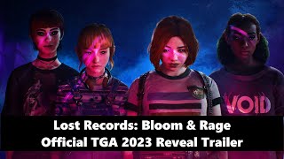 Lost Records Bloom amp Rage  Official TGA 2023 Reveal Trailer [upl. by Arutak]