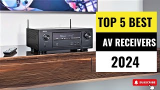 Best Av Receivers 2024  Which One Reigns Supreme [upl. by Baggett]