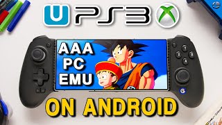 PC Emulation on Android is Insane  PS3 Wii U Xbox 360 amp More [upl. by Finbur]