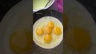 Amazing Masala Egg Chitoi Pitha Making shorts [upl. by Annyl]