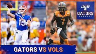 Florida Gators vs Tennessee Volunteers Preview  Joe Milton vs Graham Mertz [upl. by Eatnahs]