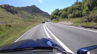 Two F15s Low Pass While Driving to Mach Loop [upl. by Tamanaha]