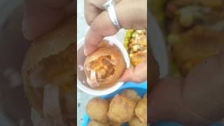 Pani Puri challenge 🤤😍 shorts panipuri golgappa fuchka puchka asmr food india [upl. by Ahsinauj295]