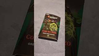 11th booster at Tabletop with Dad  Core Set 2020 Green Theme booster for Magic the Gathering [upl. by Sices460]