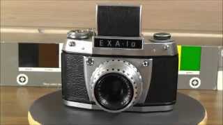 Exakta EXA IA EXA 1A with E Ludwig Meritar Lens 1964 [upl. by Sexton]