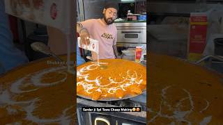 Sardar ji Spl Tawa Chaap Making😳🥵 Indian Street Food [upl. by Laraine]