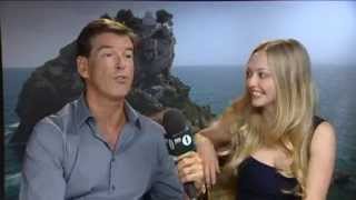 BBC 1 Mamma Mia Interview with Pierce Brosnan amp Amanda Seyfried 2008 [upl. by Nirhtak686]