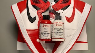 Turning 150 Jordan 1 Heritage Into 2000 Jordan 1 Chicagos 🎨🖌 [upl. by Enrobialc]