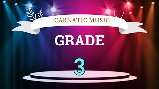 Carnatic Music Grade 3 syllabus tamil  Music Exam  Bridge academy  Carnatic music Exam [upl. by Emily227]