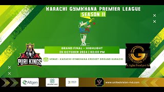 PURI KINGS VS GOLDILICIOUS FOODS  KGPL2 GRAND FINAL  MATCH HIGHLIGHT [upl. by Quillan701]