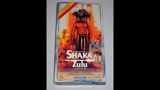 Opening to Shaka Zulu 1989 VHS 1993 Reprint [upl. by Leummas]