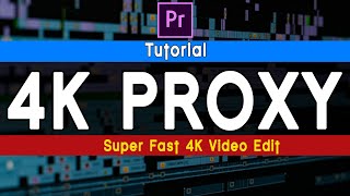 How To Create Proxy Files in Premiere Pro CC  Boost Your Editing Speed [upl. by Thgirw]