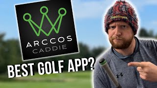 ARCCOS CADDIE REVIEW  Golf’s No1 GPS Tracking App [upl. by Jovita]