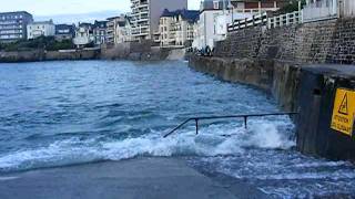 Grande Marée SaintMalo  Marée Haute à la caravelleRochebonne 3 [upl. by Buote]