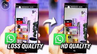 Tips on How to Update HD WhatsApp Status with the BEST Quality‼️ [upl. by Harneen]