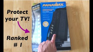 BEST Surge protector to protect your TV  PANAMAX [upl. by Anahcar]