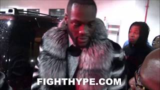 DEONTAY WILDER WARNS DOMINIC BREAZEALE HED GET IT WORSE THAN STIVERNE quotTHIS IS MORE PERSONALquot [upl. by Llerdnad]