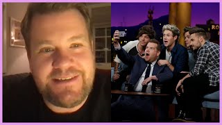 James Corden Didnt Want A One Direction Reunion  Capital [upl. by Stanly999]