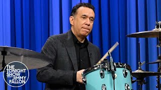 Fred Armisen Recreates Drumming Styles of Different Age Groups  The Tonight Show [upl. by Corette789]