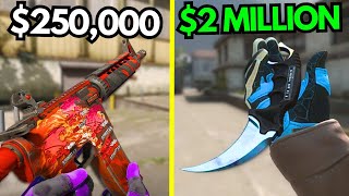 TOP 10 MOST EXPENSIVE SKINS In CS2 2000000 KNIFE [upl. by Ahtabbat426]