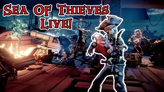 LIVE  ☠️Gally Chaos ☠️ seaofthieves sot bemorepirate [upl. by Mik]