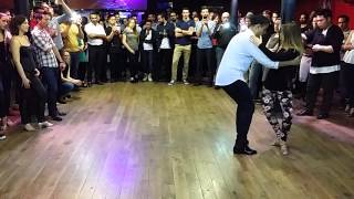 Dominican Bachata Dance 2015 Bachata London Classes Julian ampAngela  022015  BachataForLondon [upl. by Arhat]